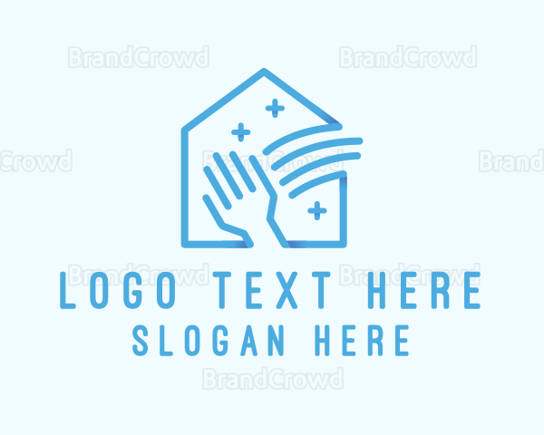 Clean Hand House Logo