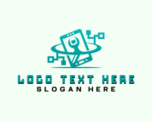 Mobile - Phone Gadget Repair logo design