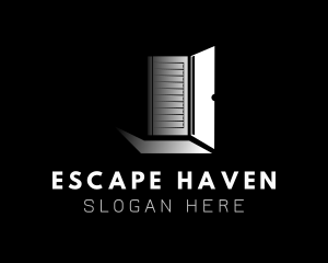 Escape - Dark House Door logo design