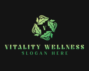 Sustainable Organic Leaves logo design