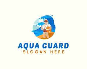 Lifeguard - Lifeguard Beach Floater logo design