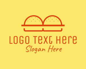 Baking - Burger Buns Restaurant logo design