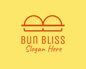 Buns - Burger Buns Restaurant logo design