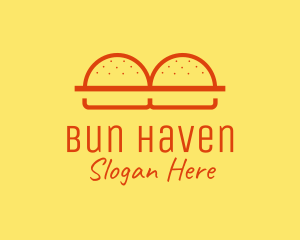 Buns - Burger Buns Restaurant logo design
