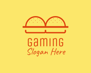 Hamburger - Burger Buns Restaurant logo design