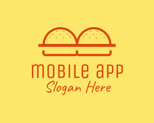 Bread - Burger Buns Restaurant logo design