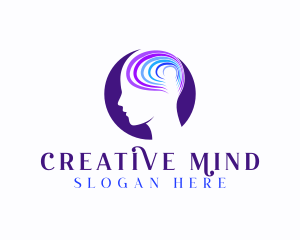 Healthcare Mind Psychology  logo design