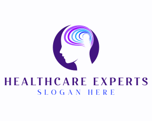 Healthcare Mind Psychology  logo design