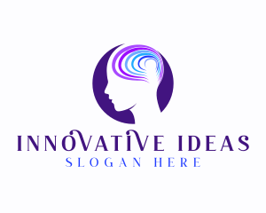 Healthcare Mind Psychology  logo design