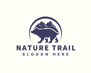 Outdoors - Outdoor Mountain Bear logo design