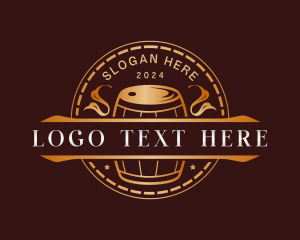 Luxury - Brewery Beer Barrel logo design