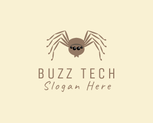 Spider Arachnid Insect logo design