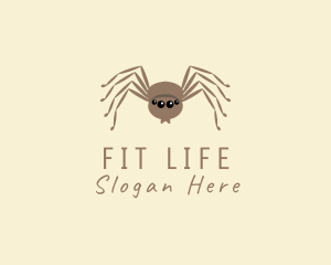 Spider Web - Spider Arachnid Insect logo design