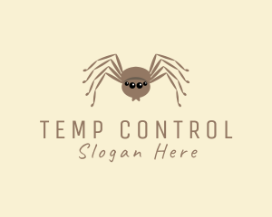 Spider Arachnid Insect logo design