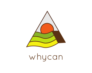Pyramid - Pyramid Sun Field logo design