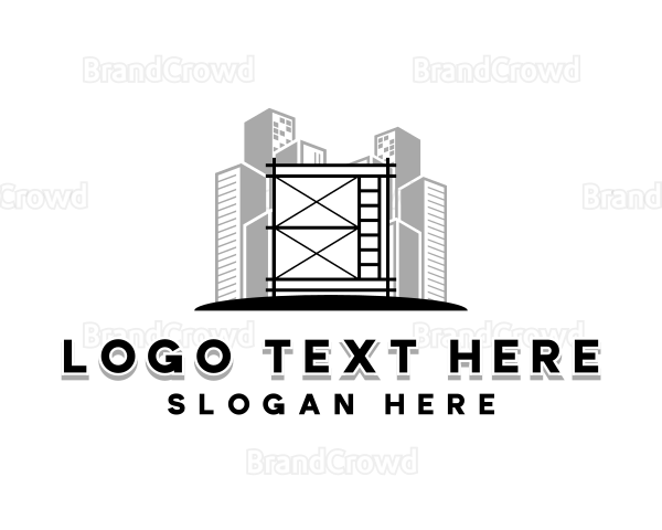 Industrial Scaffolding Contractor Logo