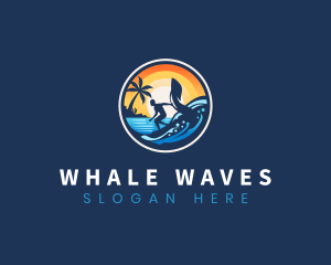 Ocean Foil Surfing logo design