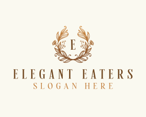 Elegant Floral Boutique logo design