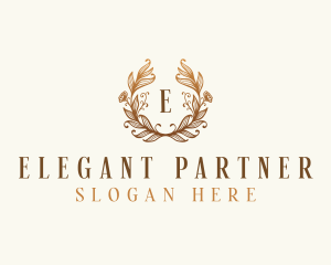 Elegant Floral Boutique logo design