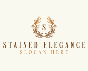 Elegant Floral Boutique logo design