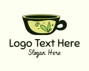 Organic Herbal Drink Logo