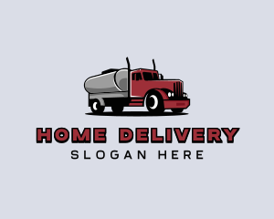 Truck Vehicle Transportation logo design