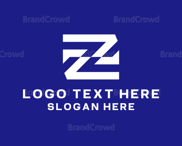 Zigzag Business Letter Z Logo