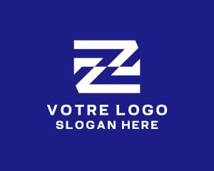 Zigzag Business Letter Z  logo design