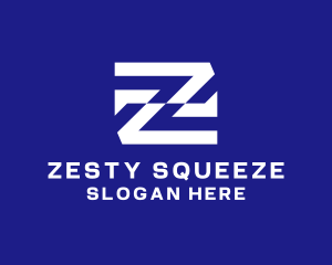 Zigzag Business Letter Z  logo design