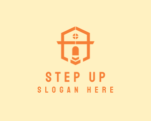 Stair - Orange House Property logo design