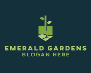 Tree Landscaping Lawn Care logo design