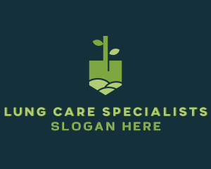 Tree Landscaping Lawn Care logo design