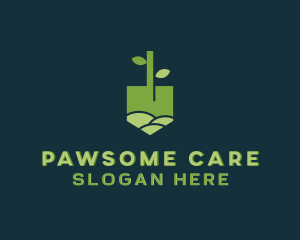 Tree Landscaping Lawn Care logo design