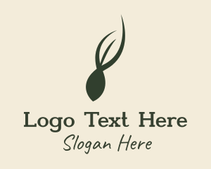 Zen - Green Leaf Oil logo design