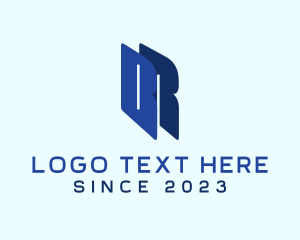 Monogram - Letter BR Monogram logo design