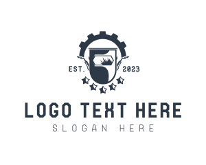 Welding Mask - Welding Mask Blowtorch Gear logo design