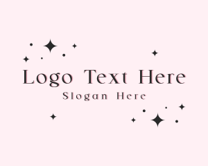 Wordmark - Shiny Sparkle Stardust logo design