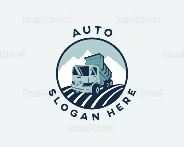 Industrial Dump Truck Logo