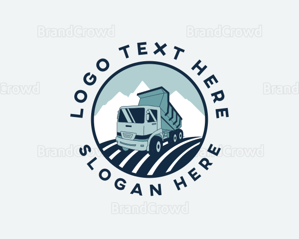 Industrial Dump Truck Logo