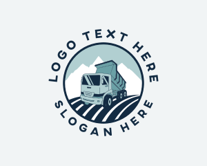 Industrial Dump Truck Logo