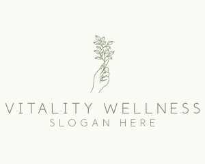 Hand Wellness Spa logo design