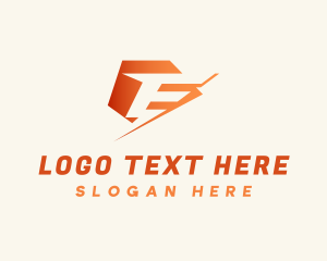 Video Game - Gaming Marketing Software Letter E logo design