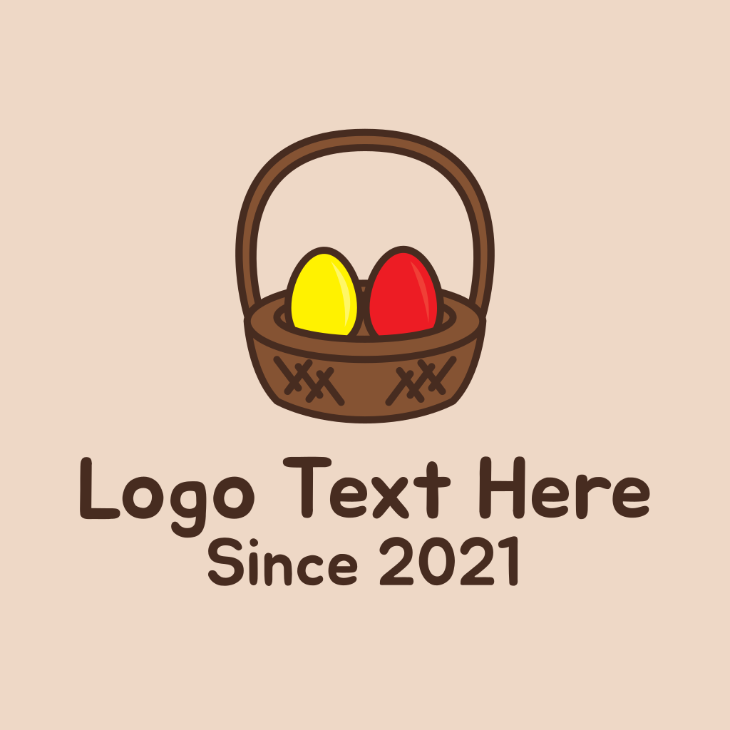 Easter Basket Egg Logo | BrandCrowd Logo Maker