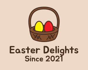 Easter - Easter Basket Egg logo design
