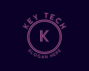 Neon Software Digital Tech logo design