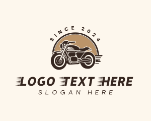 Motorcross - Motorbike Ride Motorcycle logo design