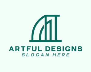 Structure Property Builder logo design