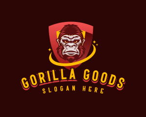 Gorilla Shield Protection logo design