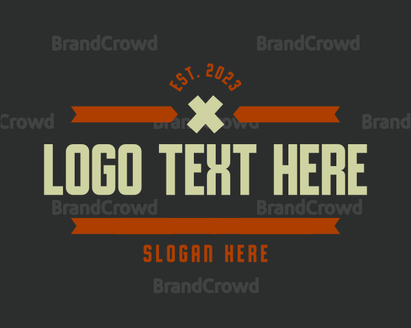 Generic Masculine Wordmark Logo