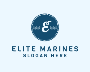 Marine Nautical Sailing logo design